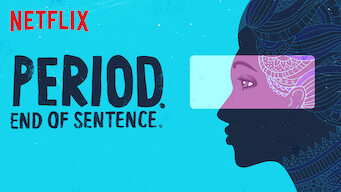Period. End of Sentence.